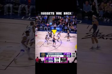 PART 2 - Jokic Crazy Buzzer Beater, Big 4th Quarter Comeback…🤯 Jazz at Nuggets #nba #shorts