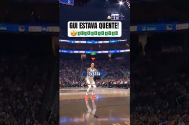 SEQUÊNCIA ABSURDA DO GUI 🔥🇧🇷 #nba