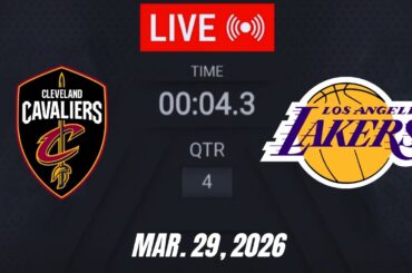 NBA LIVE! Los Angeles Lakers vs Cleveland Cavaliers March 29, 2026 | 2026 NBA Season Live 2K