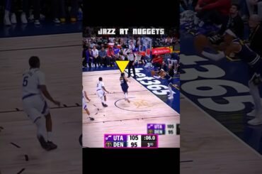 PART 1 - Jokic Crazy Buzzer Beater, Big 4th Quarter Comeback…🤯 Jazz at Nuggets #nba #shorts