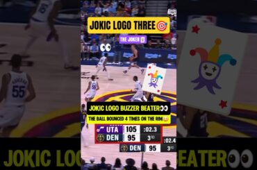 Jokic loves a LOGO BUZZER BEATER🤯