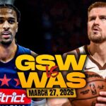 Golden State Warriors vs Washington Wizards Full Game Highlights | Mar 27, 2026 | FreeDawkins