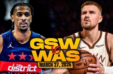 Golden State Warriors vs Washington Wizards Full Game Highlights | Mar 27, 2026 | FreeDawkins