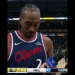 Kawhi’s Reaction to Game Winner 🤖