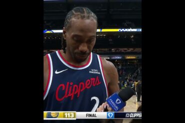 Kawhi’s Reaction to Game Winner 🤖