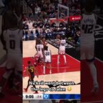 Tricky dime from NAW to JJ 😎😎 #hawks #betweenthelegs #nickeilalexanderwalker #jalenjohnson #nba