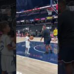 Obi Toppin taught this young fan how to throw the perfect lob 👌🔥 #indianapacers #nba #nbashorts
