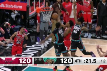 Final 3:52 MADNESS IN MEMPHIS Bulls vs Grizzlies | March 28, 2026