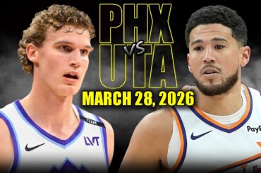 Phoenix Suns vs Utah Jazz Full Game Highlights – March 28, 2026 | NBA Season