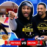 Warriors Players Compete in H.O.R.S.E... On Court and in NBA 2K