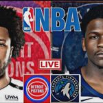 NBA LIVE: MINNESOTA TIMBERWOLVES vs DETROIT PISTONS (LIVESCORE)