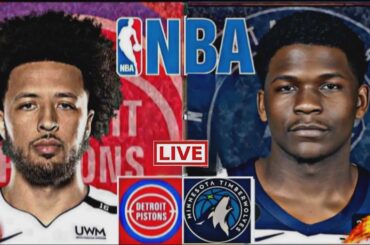 NBA LIVE: MINNESOTA TIMBERWOLVES vs DETROIT PISTONS (LIVESCORE)