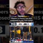 Clippers vs Pacers ENDING OF THE YEAR? Clippers vs Pacers reaction