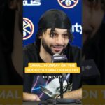 No complaints offensively for the Nuggets, but defensively... 😬