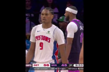 3rd Quarter Top Plays | Pistons vs. T-Wolves #nba #pistons