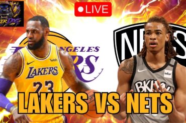 🏀 NBA 🏀 Los Angeles Lakers vs Brooklyn Nets LIVE Play by Play & Reaction *LIVE SCOREBOARD*