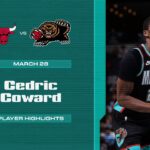 Cedric Coward Highlights vs. Chicago Bulls