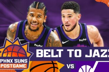 POSTGAME: Phoenix Suns DESTROY Jazz Behind Jalen Green, Devin Booker & Khaman Maluach