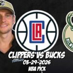 Los Angeles Clippers vs Milwaukee Bucks 3/29/26 NBA Free Picks & Prediction | NBA Betting Tips