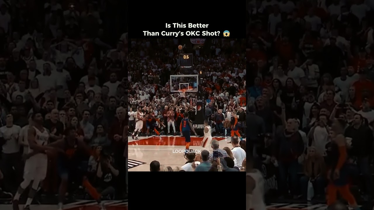 Which Shot Was More Legendary. Dame or Curry? 😳 #shorts