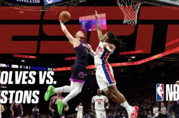 NBA Mini: Minnesota Timberwolves vs. Detroit Pistons | Extended Highlights