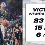 Victor Wembanyama GOES OFF for 23 PTS, 15 REB in Milwaukee!