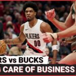 Trail Blazers 'Know The Assignment' in Blowout Win Over Bucks | Tom Dundon Meets with NBA Governors