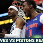 WOLVES POSTCAST: T-Wolves LOOK HELPLESS Down Three Key Players vs. Pistons, 109-87