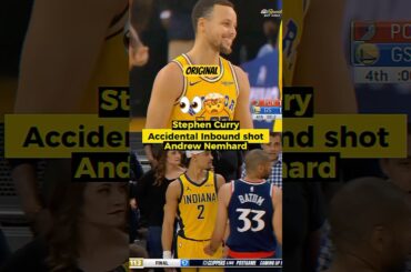 Andrew Nemhard & Steph Accidental Inbound Shot👀🤯
