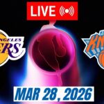 NBA LIVE! Los Angeles Lakers vs New York Knicks I March 28, 2026 | 2026 NBA Season Live 2K