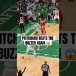 Peyton Pritchard at the buzzer 😮‍💨🚨