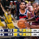 Kawhi Leonard Drops 28 & WINS IT vs Pacers 🤯