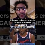 Clippers vs Pacers ends in 2 GAME WINNERS, but one of them didn’t count..