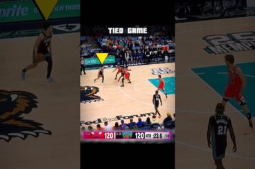 PART 1 - Crazy Final Sequence After the Steal…🤯 Insane Ending Bulls at Grizzlies #nba #shorts