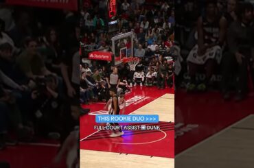 That rookie connection 🤝 #cooperflagg #dallasmavericks #nba #dunk