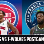 Detroit Pistons vs Minnesota Timberwolves | Pistons Talk Podcast