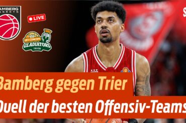 🔴 Basketball LIVE: Bamberg Baskets - Gladiators Trier | Basketball-Bundesliga Saison 2025/26