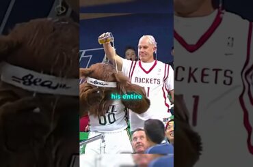 The NBA’s MOST INSANE Mascot 🤯  #nba #basketball #sports