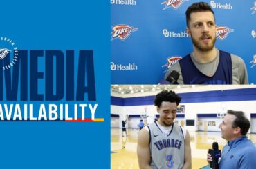 Shootaround Media with Isaiah Hartenstein + One on One with Jared | March 29, 2026 | OKC Thunder