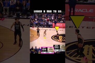 PART 2 - Rookie Saraf Crazy Poster on Draymond Green 😳 Close Ending Nets vs Warriors #nba #shorts