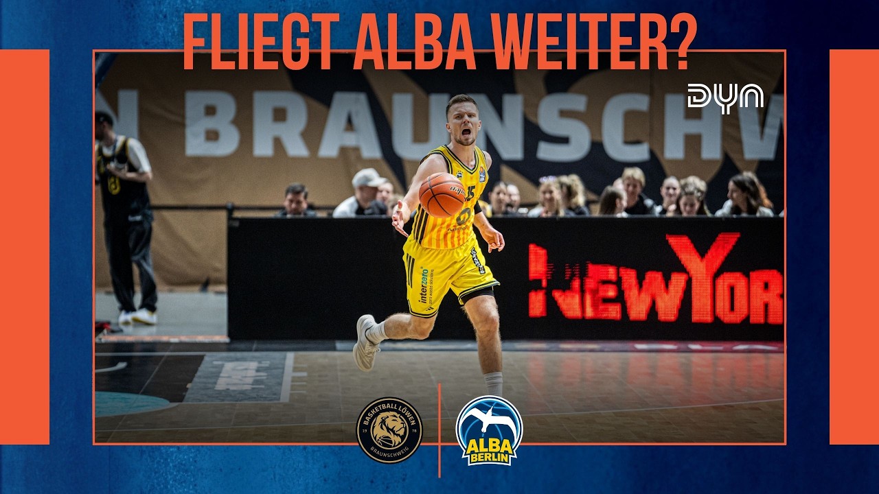 Highlights: Basketball Löwen Braunschweig - ALBA BERLIN | easyCredit BBL | Dyn Basketball