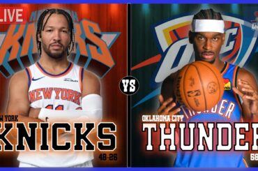 New York Knicks VS Oklahoma City Thunder LIVE Play-By-Play | Pre and Post Game Coverage!