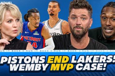 Pistons END Lakers Win Streak! + Wemby Makes Case For MVP!