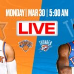 New York Knicks at Oklahoma City Thunder | Regular Season | [OFFICIAL LIVE STREAM]