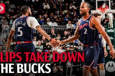 Clippers Beat Bucks for 5th Straight Win