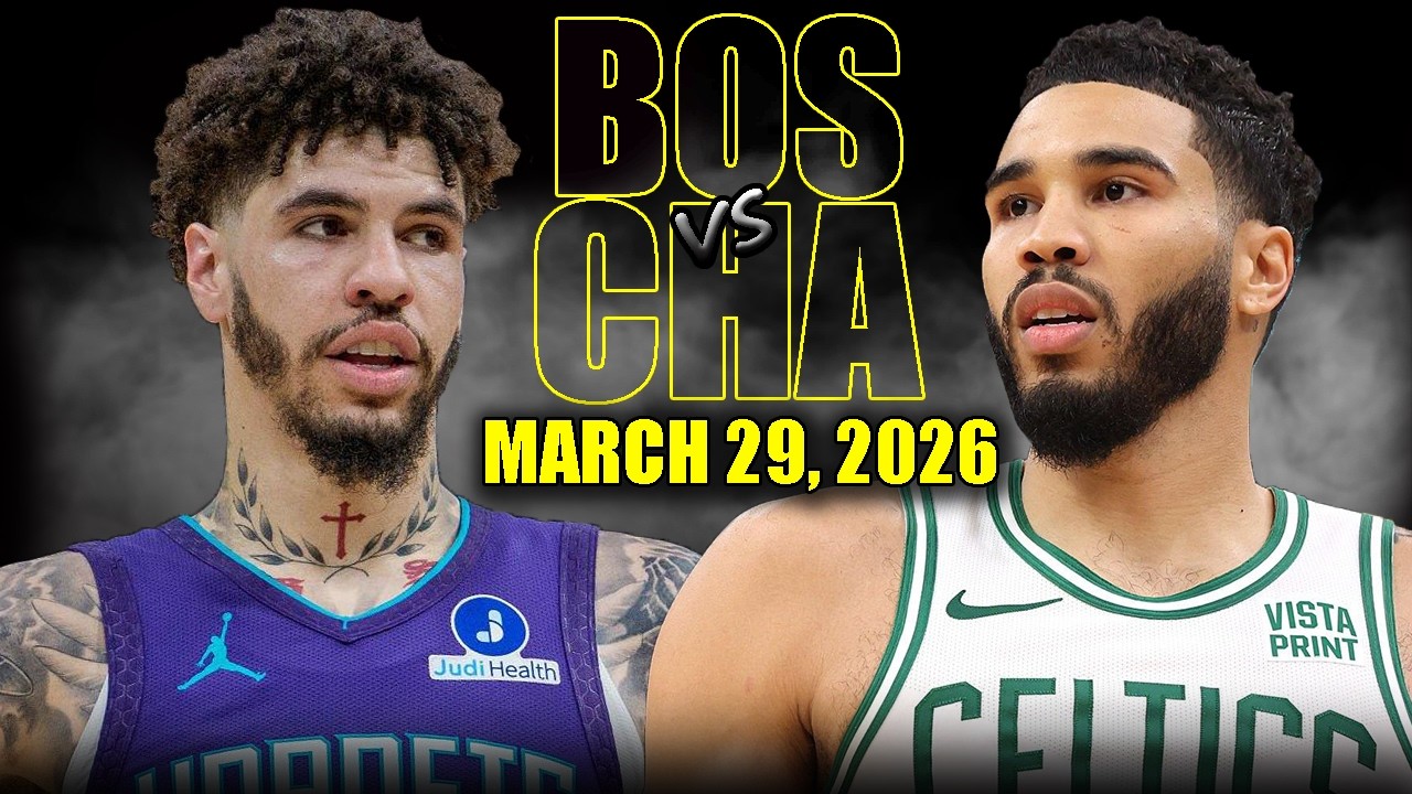 Boston Celtics vs Charlotte Hornets Full Game Highlights – March 29, 2026 | NBA Season