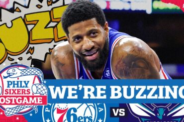 POSTGAME: 76ers Get Huge COMEBACK Win in PLAYOFF-LIKE Game over Hornets | PHLY Sixers Podcast