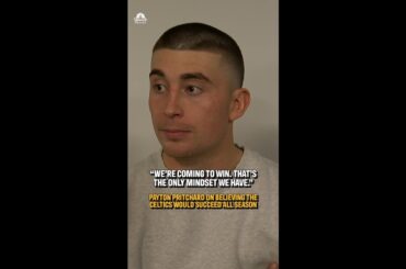 Payton Pritchard talks winning mentality after Celtics clinch playoffs