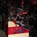 YANG HANSEN DUNK! #yanghansen #dunk #slam #slamdunk #trailblazers #NBA #portlandtrailblazers
