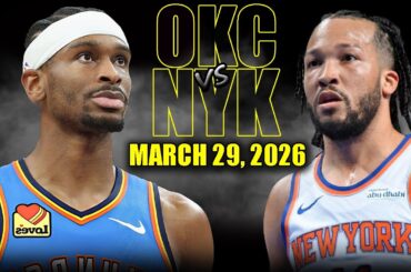 Oklahoma City Thunder vs New York Knicks Full Game Highlights – March 29, 2026 | NBA Season